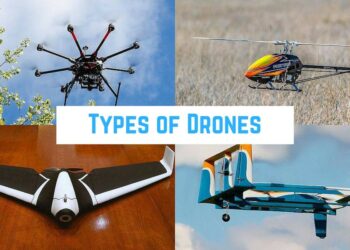 DRONE TYPES: MULTI-ROTOR VS FIXED-WING VS SINGLE ROTOR VS HYBRID VTOL