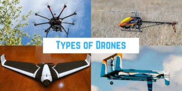 DRONE TYPES: MULTI-ROTOR VS FIXED-WING VS SINGLE ROTOR VS HYBRID VTOL