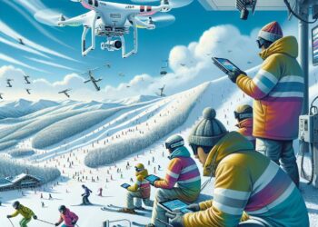 Elevate Ski Safety: Harness Drone Power for Resort Management